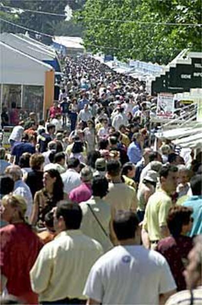 Imagen del paseo de Coches del Retiro.