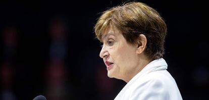 La directora gerente del Fondo Monetario Internacional (FMI), Kristalina Georgieva.