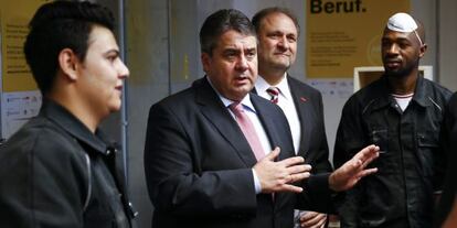 El ministro de Economía alemán, Sigmar Gabriel, el pasado diciembre en Berlín.