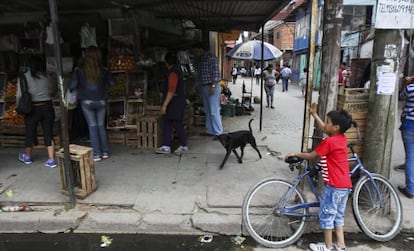 Moradores da Villa 31, de Buenos Aires (Argentina).