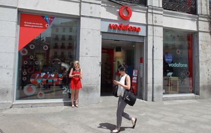 Tienda de Vodafone en Madrid.