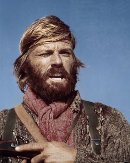 El actor Robert Redford en el papel protagonista de la película western 'Jeremiah Johnson', 1972.