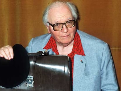 Imagen del compositor Oliver Messiaen