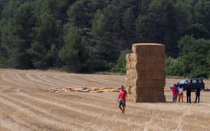 El globus sinistrat, a Vilanova del Camí.