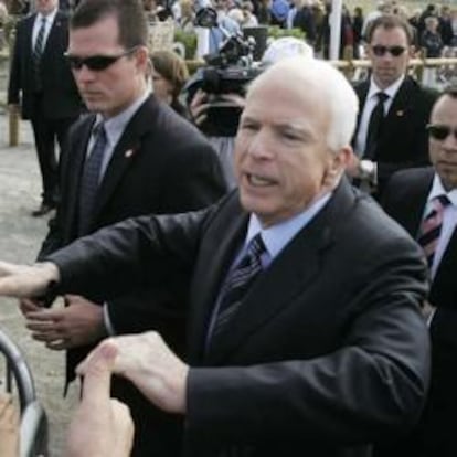 McCain, candidato republicano a la presidencia de EE UU