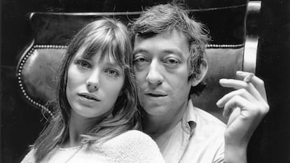 Si hablamos de sexo y música es casi obligatorio mencionar a Jane Birkin y Serge Gainsbourg.