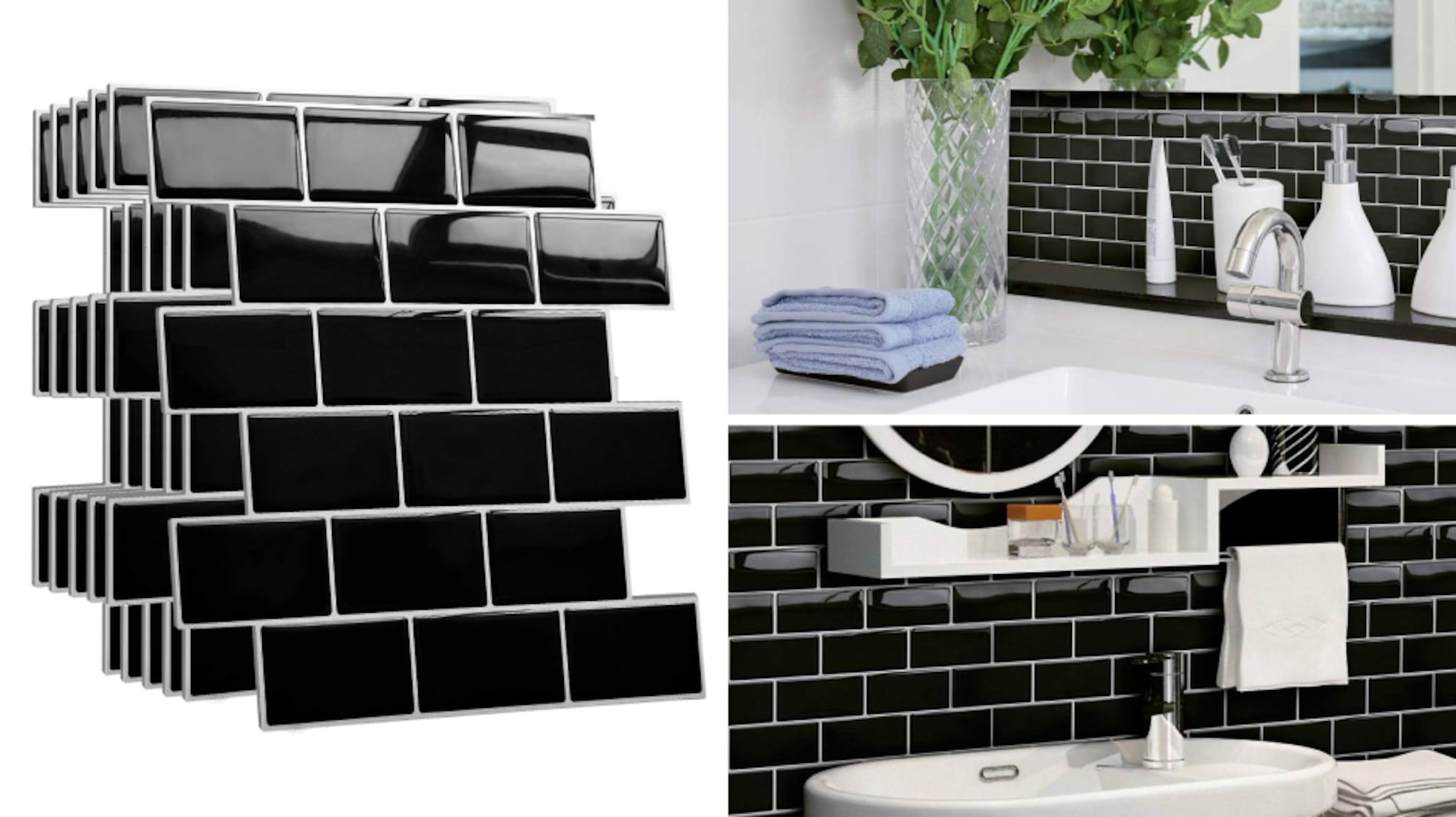 Espejo extraíble duradero de 22*22cm, 4 Uds de , p... – Grandado, image size:1960x1100