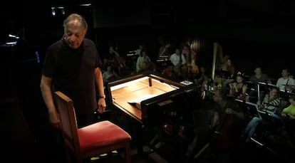 Zubin Mehta, durante un ensayo de &#039;Otello&#039;  en el Palau de les Arts.