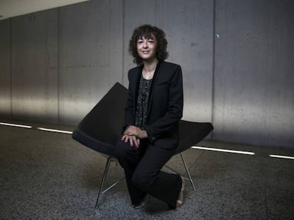 Emmanuelle Charpentier, fotografiada en Madrid.