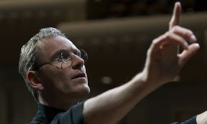 Michael Fassbender en el papel de Steve Jobs.