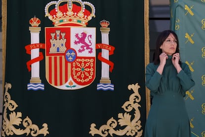 Imagen de archivo de Mercedes González cuando tomó posesión del cargo de directora general de la Guardia Civil por primera vez en 2023.