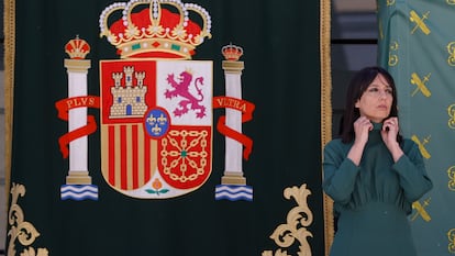 Imagen de archivo de Mercedes González cuando tomó posesión del cargo de directora general de la Guardia Civil por primera vez en 2023.