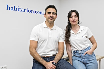 Oriol Valls y Anna Bedmar, los fundadores, en una foto cedida. 