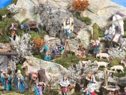Figuras de belén de Oliver Art, la marca que será indemnizada.