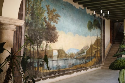 Mural de la Casa Leal, en La Habana.