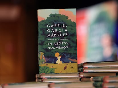 la portada del libro En Agosto nos Vemos de Gabriel García Márquez