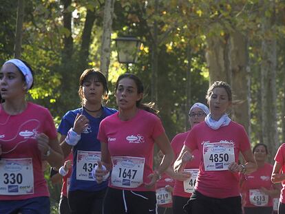 Más participantes que dorsales en la carrera contra el cáncer