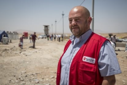 Karl Schembri, responsable de comunicación de Save the Children en Oriente Medio.