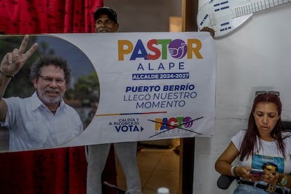 Pastor Alape's campaign headquarters.