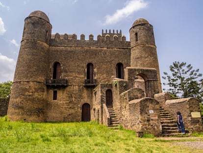 Castillo en Gondar, Etiopía.
