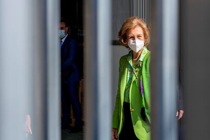 Doña Sofía visita este miércoles en el banco de alimentos de Toledo.