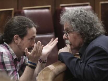  No es un apoyo al PSOE, es un rechazo a Rajoy , dice Tardà. Campuzano admite que  va a costar entender  su posición