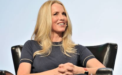 Laurene Powell, viuda del cofundador de Apple Steve Jobs.