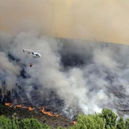El fuego continúa arrasando los bosques españoles en el peor verano desde 2002