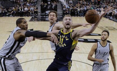 Aldridge, Gasol y Sabonis.