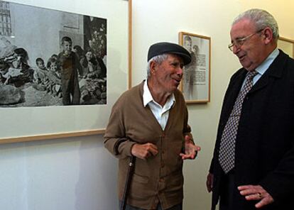 José Calleja, a la izquierda, junto a Francisco Martín, en Málaga.