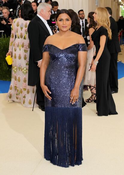 La actriz Mindy Kaling.