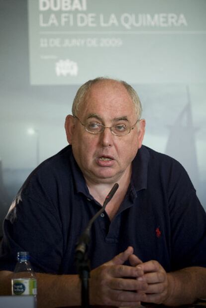 Fred Halliday, en el Centro de Cultura Contemporánea de Barcelona.