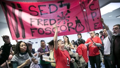 Manifestaci&oacute;n de la Alianza contra la Pobreza Energ&eacute;tica