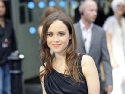 Ellen Page, en Londres.