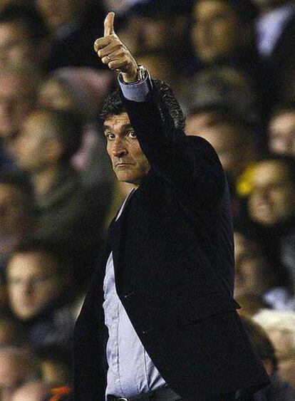 Juande Ramos, en el partido de anoche.