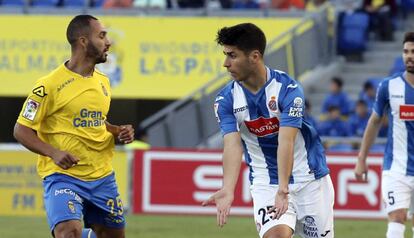 Asensio, en el partido frente a Las Palmas. 