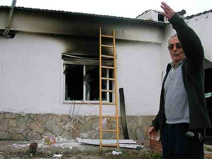 Agustín Vilches, suegro de Javier Bernuy, el hombre detenido por el incendio de la casa de Villaconejos.