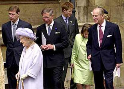 Toda la familia real británica estuvo presente en los actos religiosos con motivo de la celebración del 80 cumpleaños del príncipe Felipe, duque de Edimburgo.