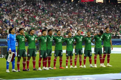 La última alineación de la selección mexicana en el partido contra Estados Unidos.