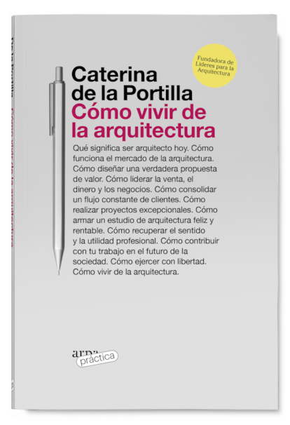 Evitar la precariedad o sentirse absorbido por la profesión son algunos de los temas que De la Portilla trata en su libro 'Cómo vivir de la arquitectura'.