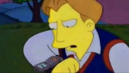 En 1995 ya existían las videollamadas en 'Los Simpson'. Apple tardó 15 años en instaurarlas.