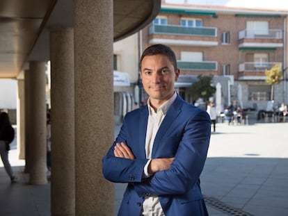 Juan Lobato, el pasado 16 de abril en Soto del Real.