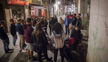 Asamblea de los vecinos de Riera Baixa