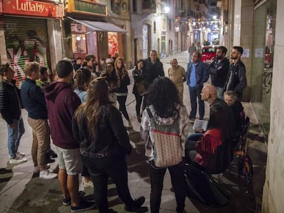 Assemblea dels veïns de Riera Baixa.