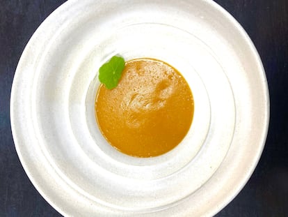 Crema de marisco