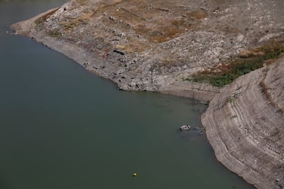 En la imagen el embalse de Siurana (Tarragona) el pasado día 21.