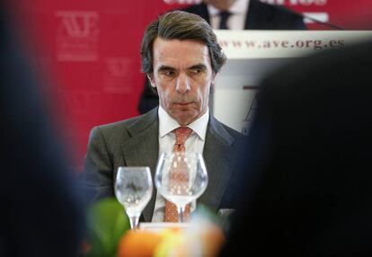 El expresidente del Gobierno, Jos&eacute; Mar&iacute;a Aznar