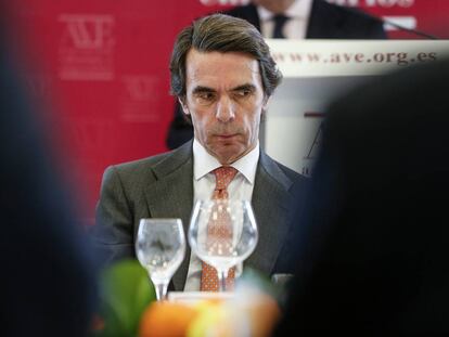 El expresidente del Gobierno, Jos&eacute; Mar&iacute;a Aznar
