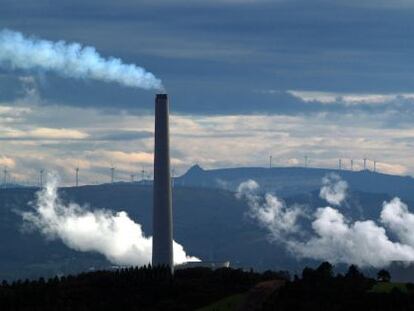 Planta de Endesa en As Pontes. 