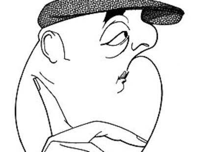 Neftalí Ricardo Reyes, llamado Pablo Neruda (12 de julio de 1904-23 de septiembre de 1973), visto por Loredano.